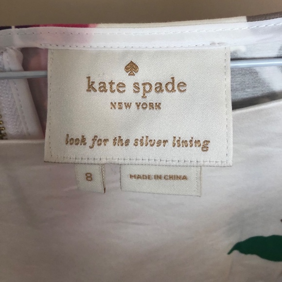 Kate Spade Floral Dress with Pockets (size 8) - Picture 3 of 8